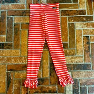 Matilda Jane stripped leggings Size 10